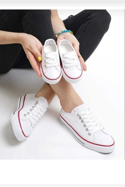 ebulduk Unisex bele kombinovane patike za decu i odrasle