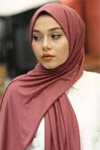 Sedef 70x200 Dried Rose Combed Shawl