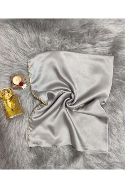 ALLURİNG Stoned Edge Janjan Evening Dress Shawl-DESEN-14