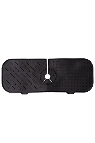 cermix LEON LİFE elasztikus csaptelep mosogató szőnyeg szürke-víztartó rendszerező csúszásmentes konyhai fürdőszoba szőnyeg