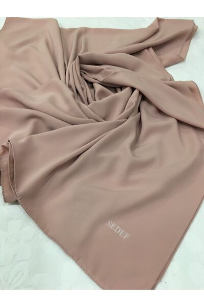Sedef Medine Ipeği Şal,vizon,70x200