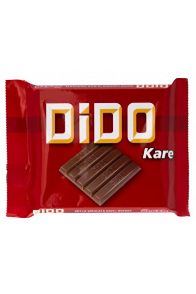 Ülker Sütlü Çikolata Kaplamalı Gofret Kare 50 gr (12 Adet) Dido