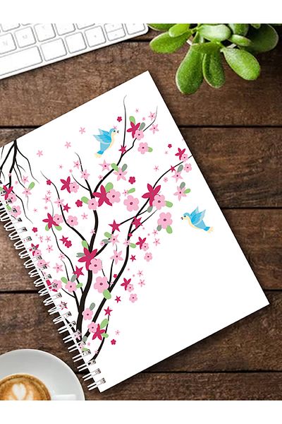 ArtNots 15×21 cm checked cardboard cover notebook