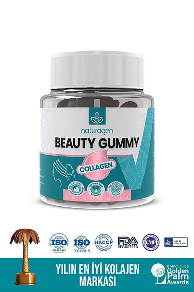 Naturagen Gummy 60 Pieces Type 1&3 Collagen Gelibone Form