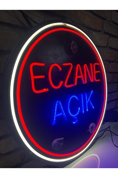 Neon led pharmacy open sign