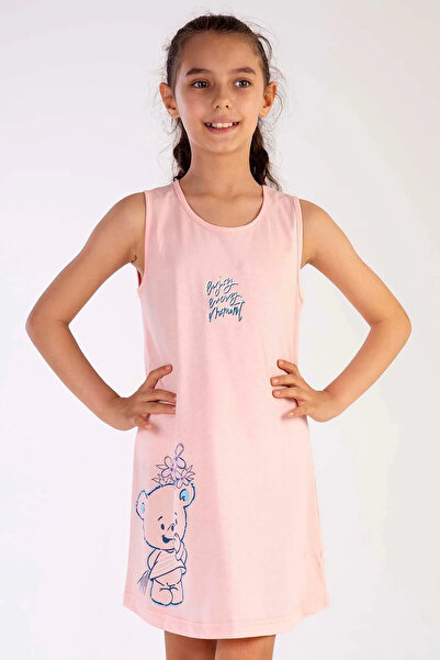 shefox Girl Waiter Thick Strap Tunic Nightgown by vienetta