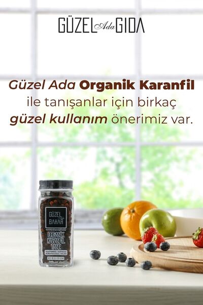 Güzel Ada Gıda Organik Tane Karanfil 40 gr
