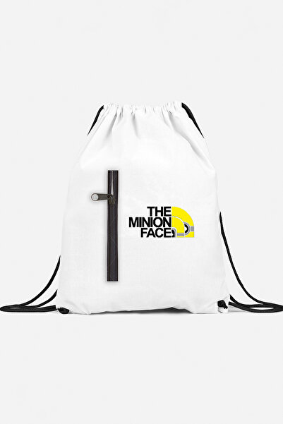herotasarım The Minion Face Sports Backpack with Pocket Bll4745