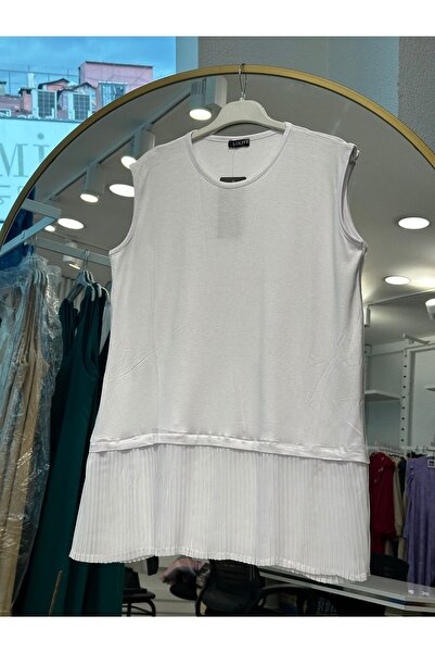 She Olive Πλισέ Εσώρουχο Βισκόζης - Λευκό