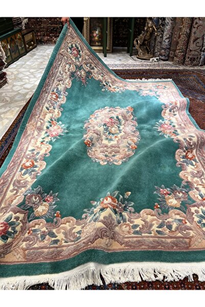 RD RAMAZAN DAĞ EL HALI SANATI El Dokuma Kabartmalı Çin Halısı Ebat 245x170..
