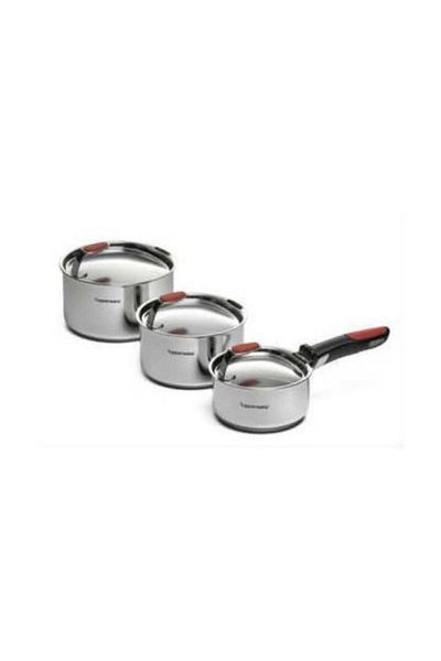 Tupperware 3-Piece Compact Pot Set