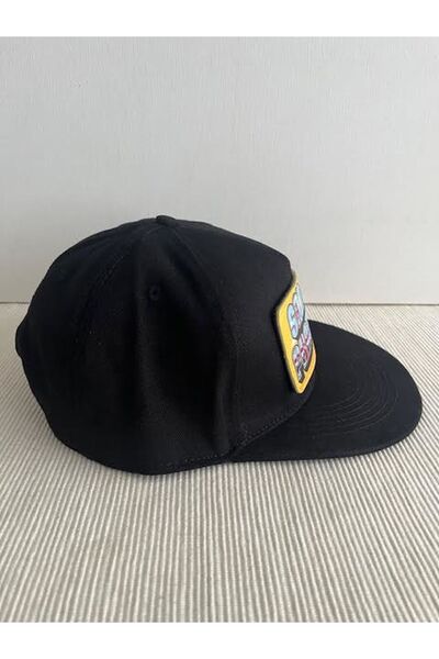 CosmoOutlet San Francisco - The City Slogan Unisex Black Hip Hop Cap with Detachable Bench Logo