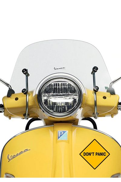 MegaSticker Autocolant 13x13 Cm Nu Panicea - Mașină, Motocicletă, Cască, Laptop, Geam