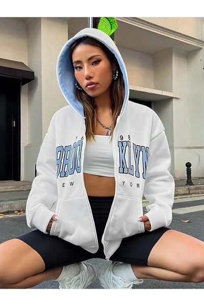 npLStore Ζακέτα / μπουφάν με φερμουάρ Unisex με 3 νήματα
