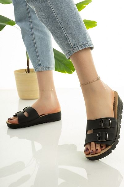 Modafırsat Γυναικείες παντόφλες Wedge Heel