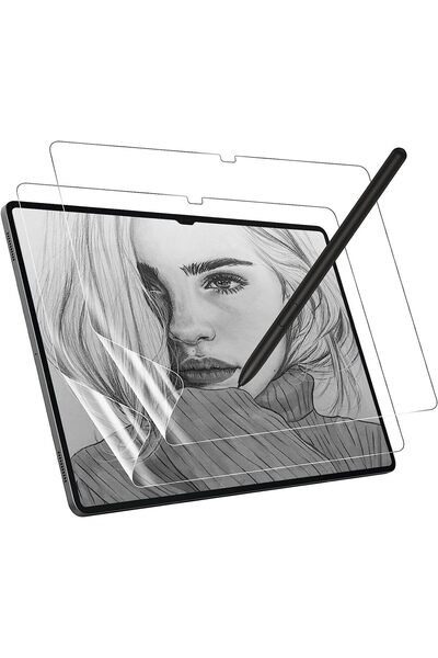 TEKNETSTORE Compatible with Samsung Galaxy Tab S9 Fe Plus - 12.4 Inch, Paperlike Nano Unbreakable Screen, Protective Paper Feeling