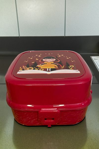 Bilmem Ne Alsam Lunch Box with Compartments, Kids Breakfast Storage Container