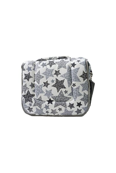 Kids Nino Kidsnino Portatif Bebek Yatağı Ve Alt Açma Çantası Grey Stars