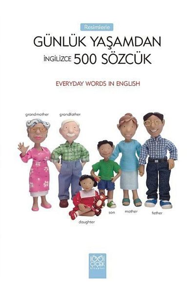 1001 Çiçek Kitaplar 500 Words English from Everyday Life with Pictures // Jo Litchfield //