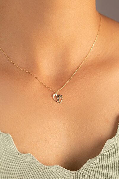 YAVUZ KUYUMCULUK Altın Anne Çocuk Ayağı Kolye