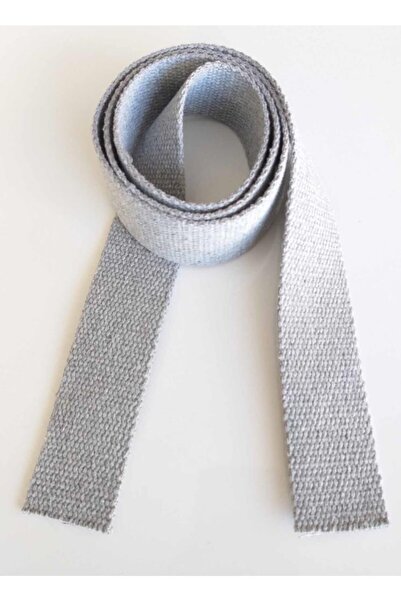 angel çanta aksesuar عمود قطن 4 سم 1 متر رمادي فاتح