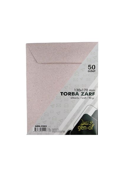 Gen-Of Bag Envelope 13x17 Kraft 90 gr Silicone 250 Liters