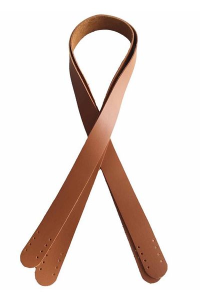 angel çanta aksesuar 70x2,4 cm, un singur strat din piele artificială culoare maro mâner dublu