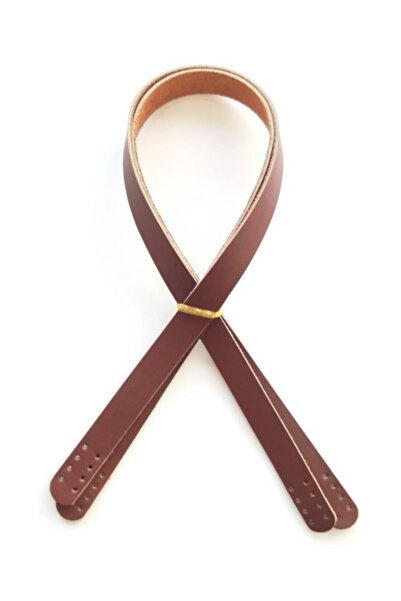 angel çanta aksesuar Roșu Maro Culoare Piele Reală 70x2 Cm Mâner Dublu