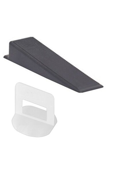 Genel Markalar 1 Mm Fayans Seramik Seviye Tespit Derz Artısı + Sabitleme Tako...