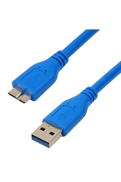 Alfais 4914 Usb 3.0 Micro Type B Ara Hdd Harddisk Bağlantı Kablosu 3 Metre K