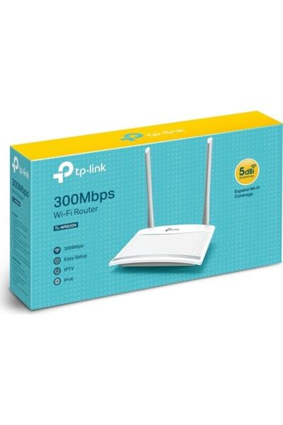 TP-LINK 300 Mbps 4 Portlu Router Tl-wr820n