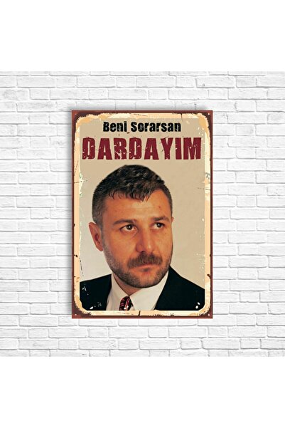 TRENDPOSTER Azer Bülbül Retro Ahşap Poster