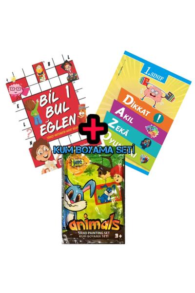 Ata Yayıncılık 1.sınıflar Için Bil Bul Öğren+dikkat Akıl Zeka Oyunları