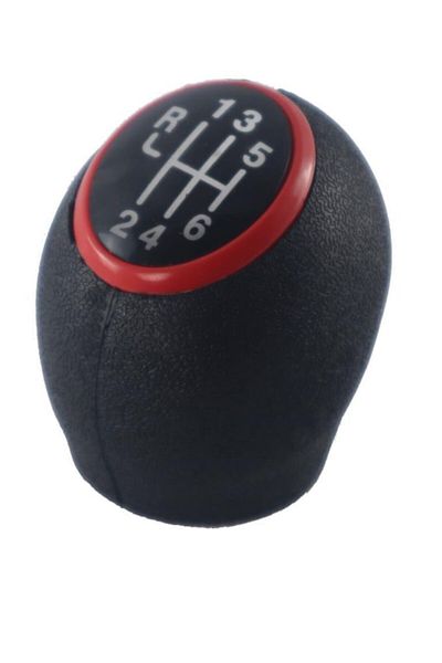 ZETOTO Fluence - Megane 3 - Duster - Master Kangoo Gear Shift Knob 6 Forward Red