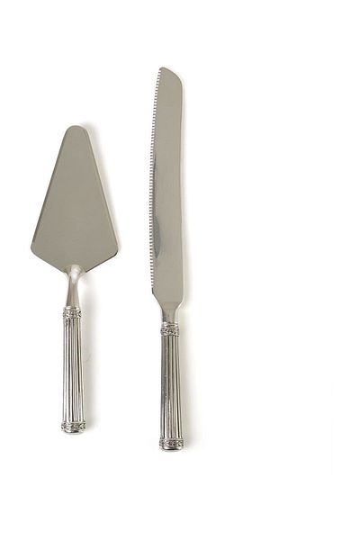 Zucci Set of 2 Silver Spatulas