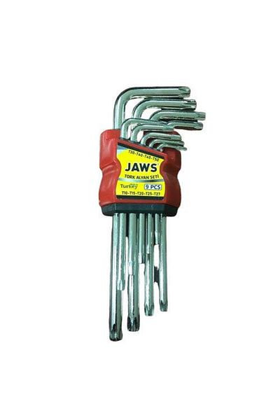 Eltos Jaws 9 Piece Long Torx Allen Set 150 mm