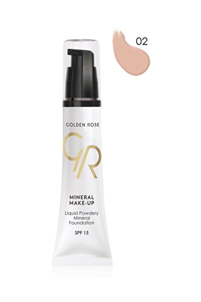 Golden Rose Marka: Mineral Fondöten - Liquid Powder Mineral Foundation Spf 15...
