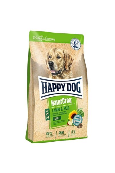 Happy Dog Natur Crog Kuzulu Pirinçli Yetişkin Köpek Maması 4 kg
