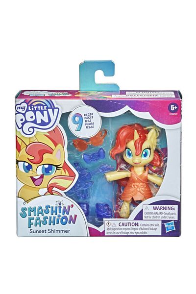 MY LITTLE PONY Smashin Fashion Sunset Shimmer - F1277-f1759 نموذج مجموعة نسائية