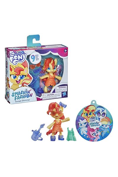 MY LITTLE PONY Smashin Fashion Sunset Shimmer - F1277-f1759 نموذج مجموعة نسائية