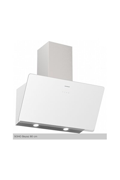 Silverline 3457 Soho Beyaz 80 Cm Davlumbaz