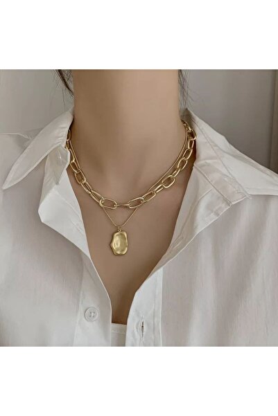 AKCstore Grandin Gold 2li Kolye