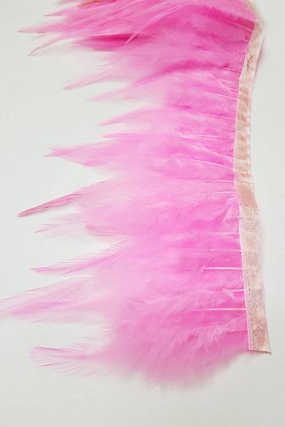 Hobigram Pene de cocoș roz – Design special, Accesoriu, Producție de calitate, Stil atrăgător – Bandă decorativă