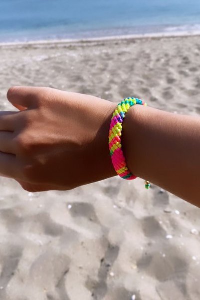 Clare's Store Handmade Colorful Bracelet