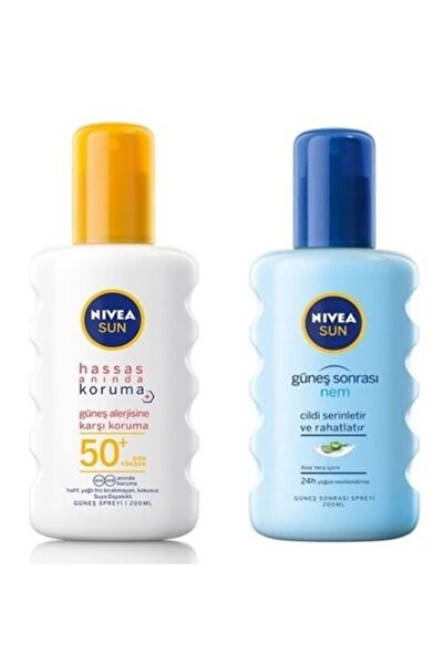 NIVEA Sun Hassas Güneş Allerjisi Olanlar Anında Koruma Güneş Spreyi Spf 50+gü...