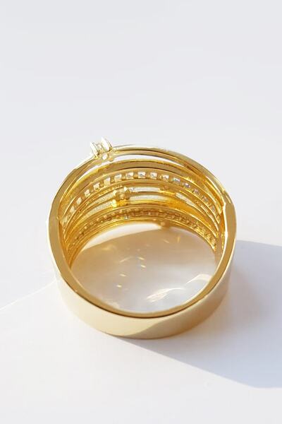 MorMajor Silver Italyan Özel Tasarım Gümüş Yüzük