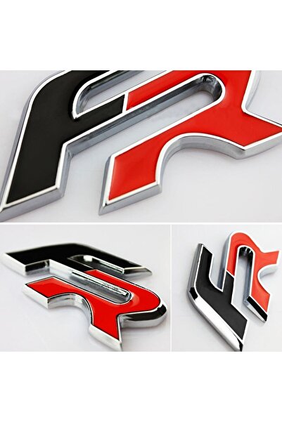 GARDENAUTO Seat Leon 2006-2012 Fr Emblem - Chrome Shutter and Trunk Logo Sk