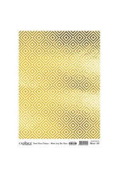 Cadence Model 021 Gold Foil Brass Decopage
