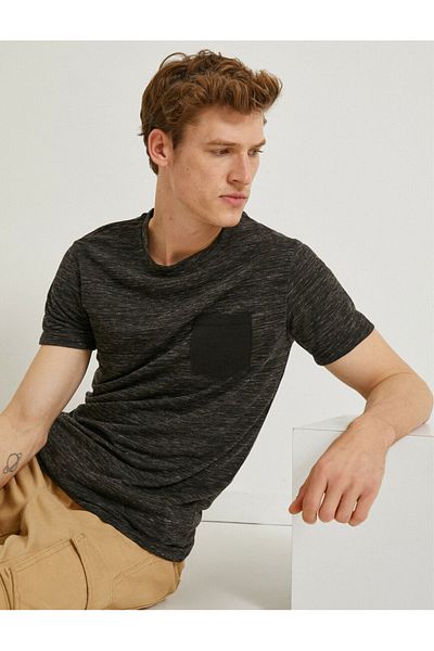 Koton Boy's Anthracite T-Shirt