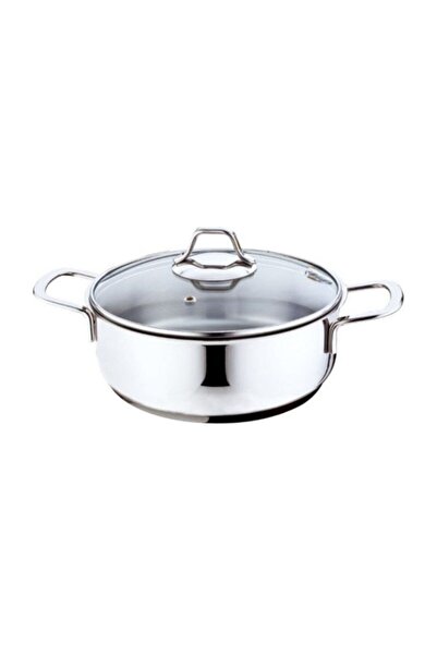 gülsan İnox Basık Tencere 22 x 06 cm